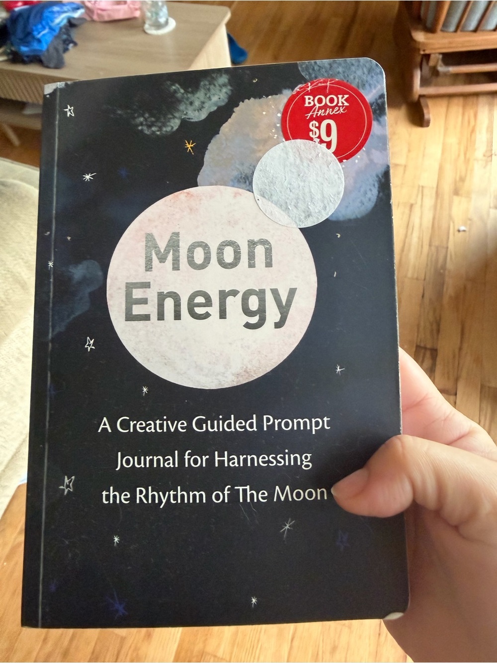 Moon Energy Guided Prompt Journal - Black